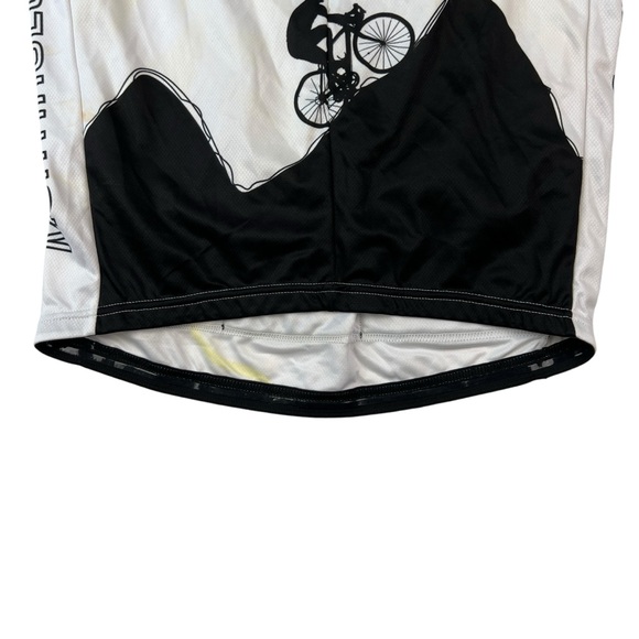 Dialto Cycling Jersey Mens Size L Yellow White Black - Picture 8 of 11
